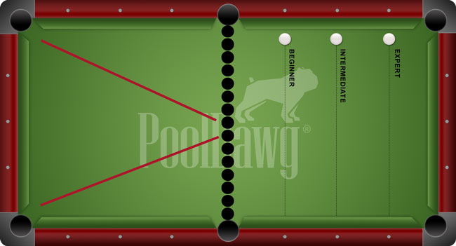 Straight to the Point Pool Table