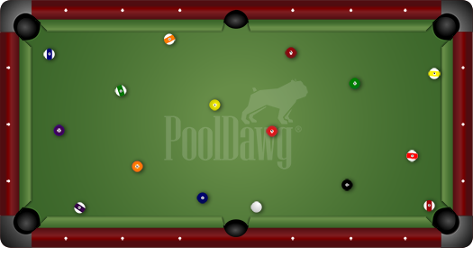 8-Foot Pool Table