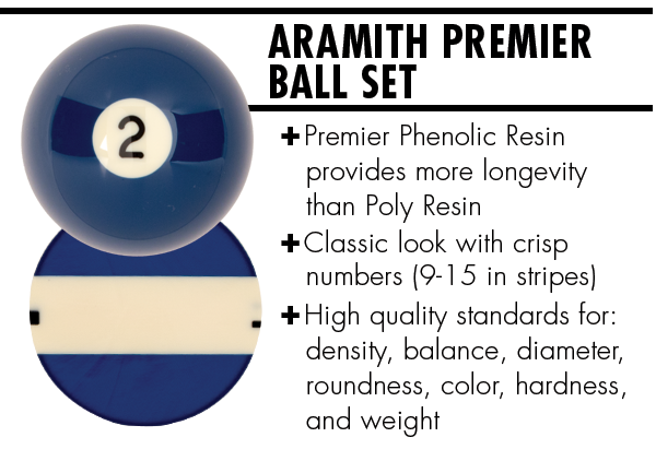 Aramith Premier Pool Ball Set