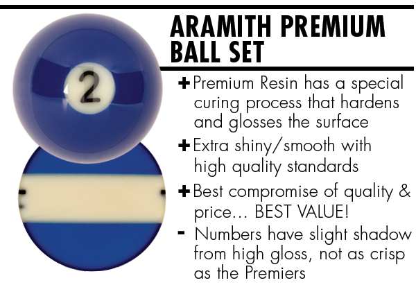 Aramith Premium Pool Ball Set
