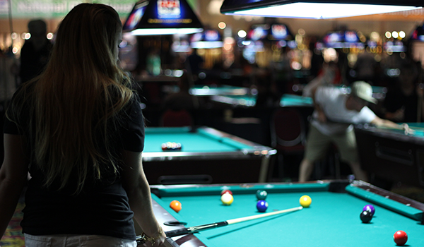 Competition in a billiard tournament