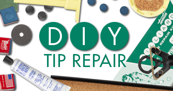 Do it yourself pool cue tip repair