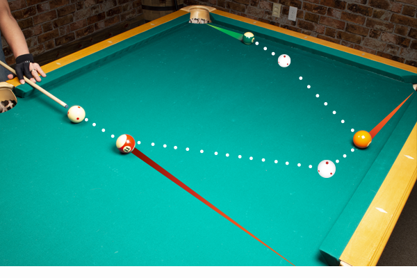 Three Ball Patterns Billiard Game