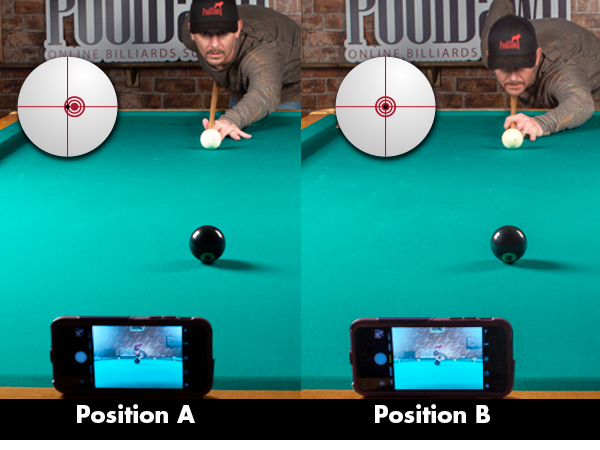 Straight-In Shot Adjustment Drill