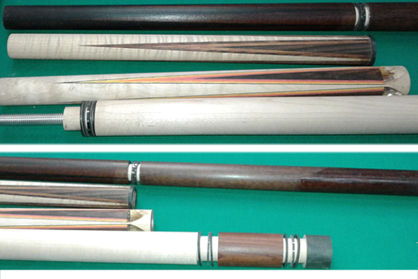 Pool cue pieces