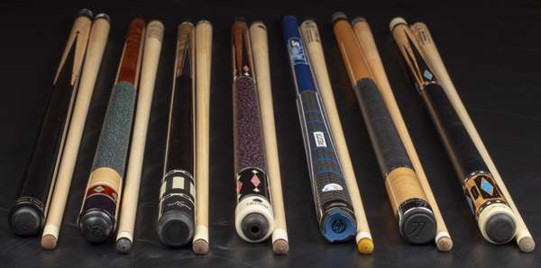 High performance pool cues