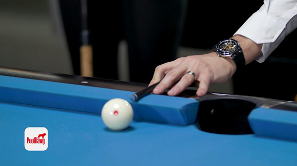 A rail bridge allows your cue to stay as flat as possible