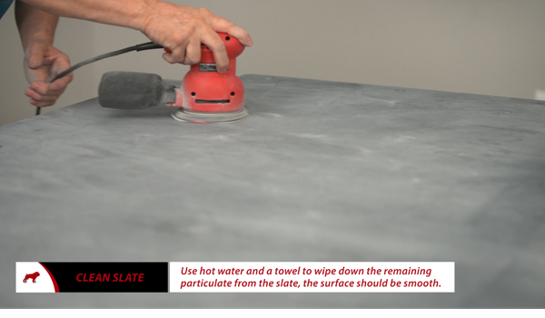 Sanding Slate