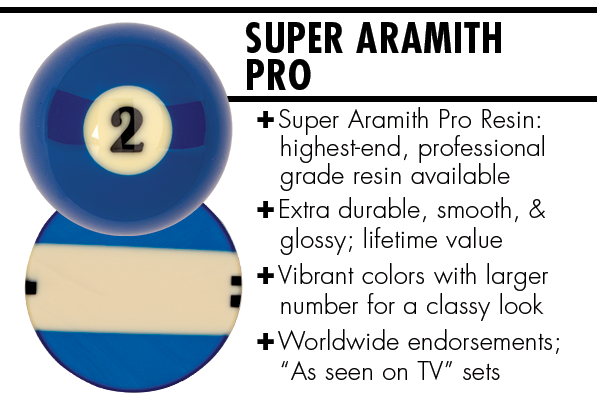 Super Aramith Pro Pool Ball Set