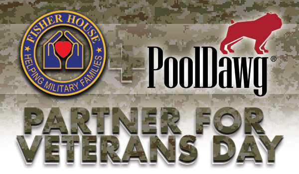Fisher House Foundation and PoolDawg Partner For Veterans Day