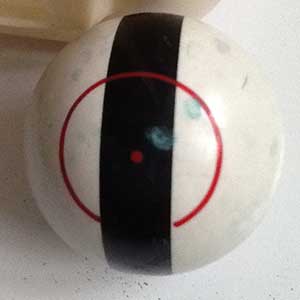 Center Billiard Ball