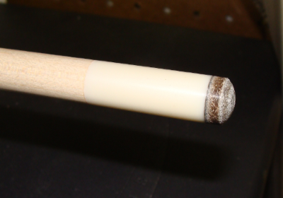Pool Cue Tip Change - Before and After